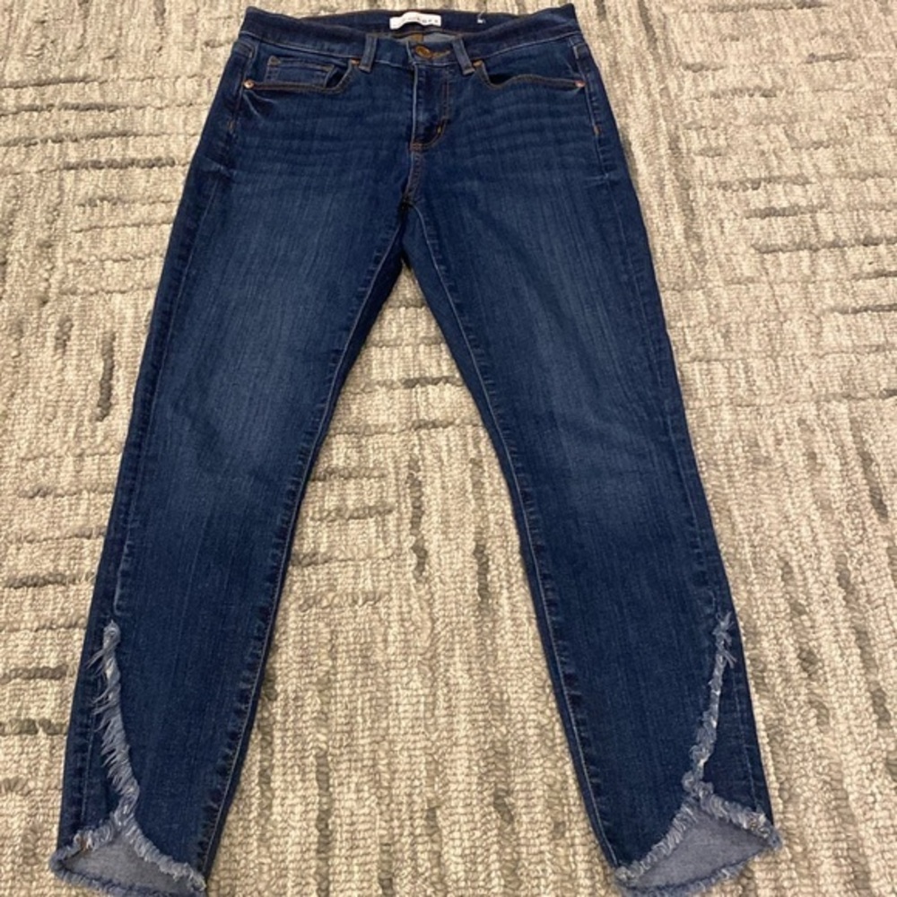 EUC Loft Skinny Tulip Jeans